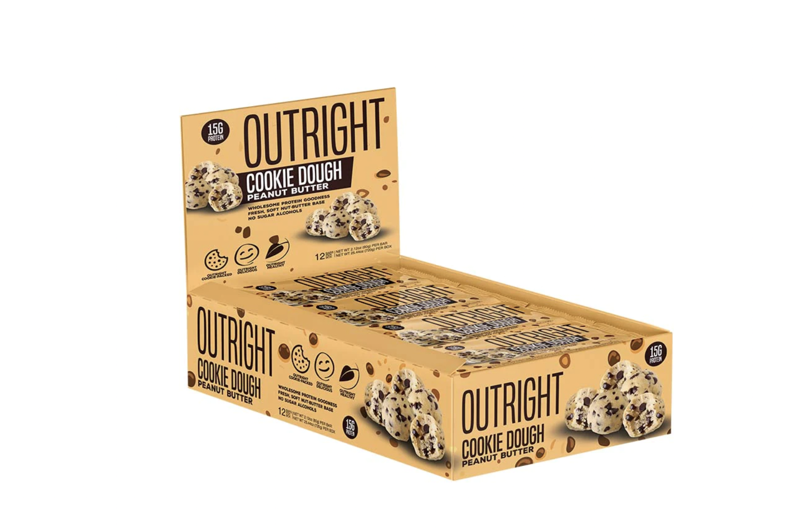 Outright Bar Whole Food Protein Bar 12 Pack MTS Nutrition (Peanut